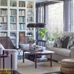 چیدمان اتاق نشیمن ایکیا