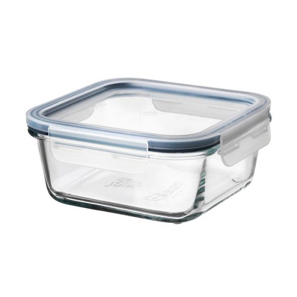 ظرف غذای مربعی ایکیا مدل IKEA 365 ابعاد 15*15 سانتی متر