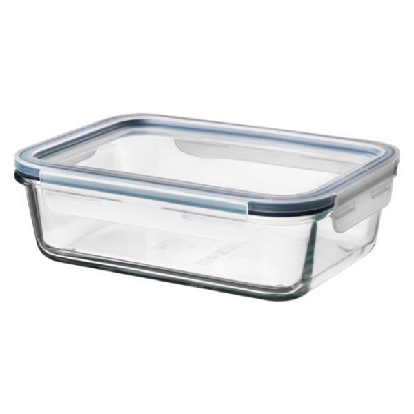 ظرف غذای مستطیلی ایکیا مدل IKEA 365 ابعاد 21*15 سانتی متر
