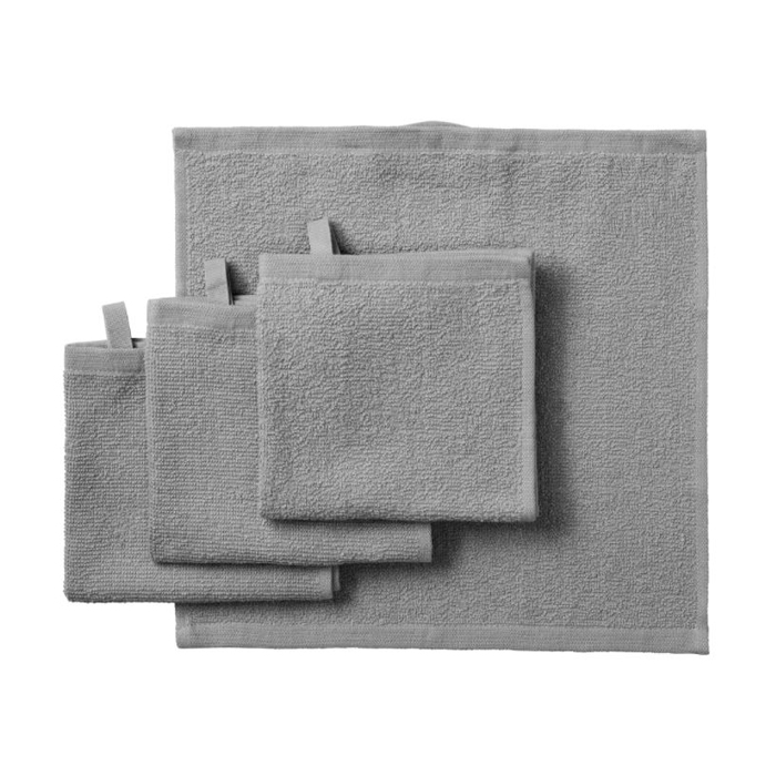 حوله کوچک ایکیا مدل KORNAN ابعاد 30*30 بسته 4 عددی