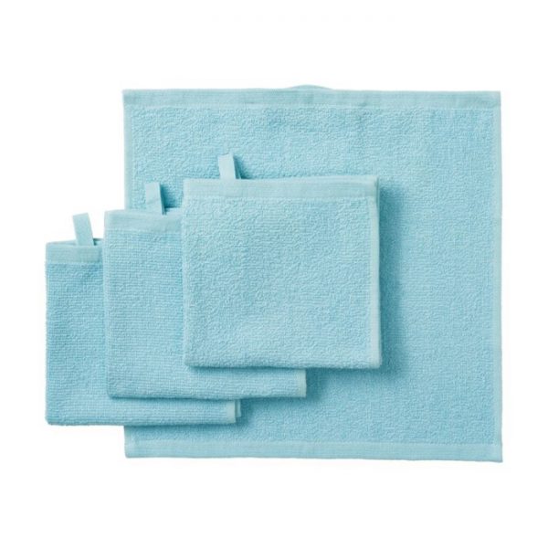 حوله کوچک ایکیا مدل KORNAN ابعاد 30*30 بسته 4 عددی