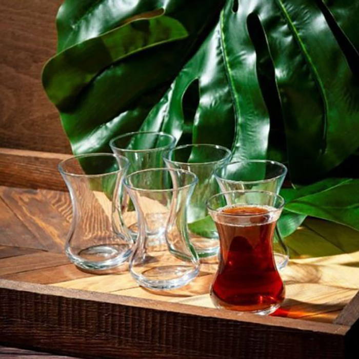 استکان نوستالژی کمر باریک پاشاباغچه مدل اینجه بلی کد 42281