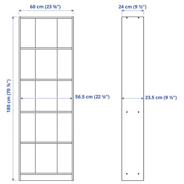 قفسه کتابخانه ایکیا مدل GERSBY