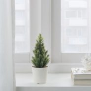 گیاه مصنوعی کاج کریسمس ایکیا مدل Vinter 2021 ابعاد کوچک