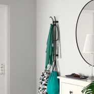 چوب لباسی دیواری استیل ایکیا مدل GULDHONA